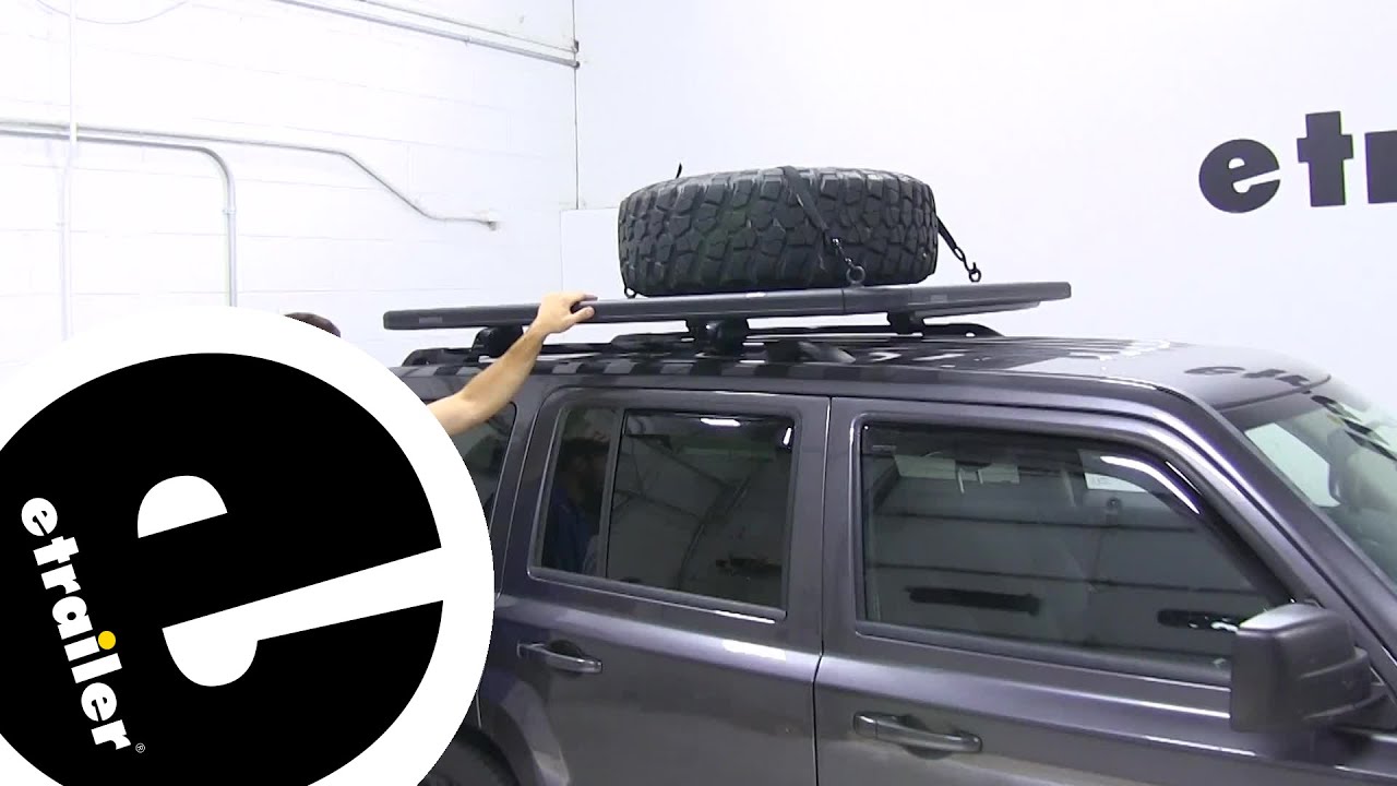 etrailer | Feature Breakdown: Spare Tire Carrier for Yakima LockNLoad Platform Rack