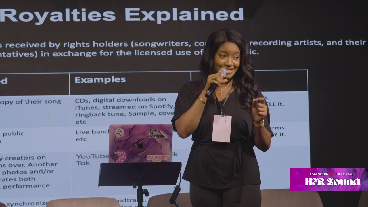 Effective Music Distribution and Monetization - HER Sound Masterclass by Chioma Onochukwu