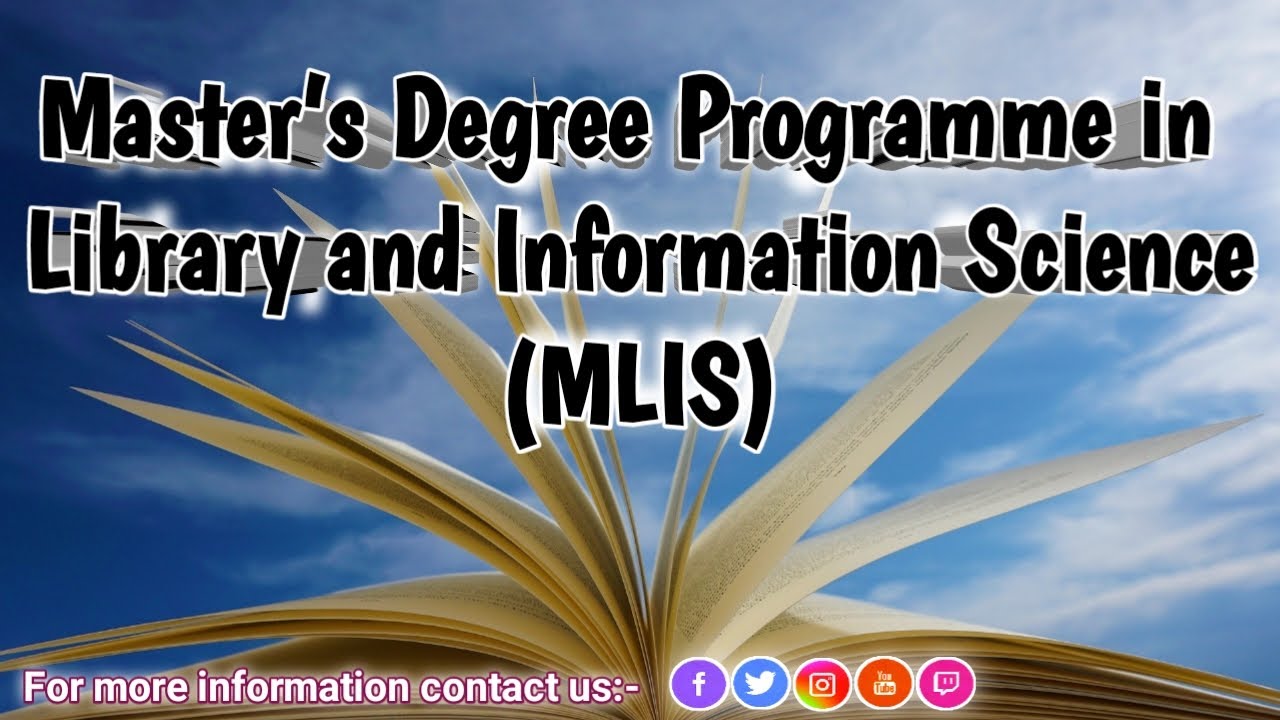 All about Masters in Library and Information Science | An introduction to MLIS Course