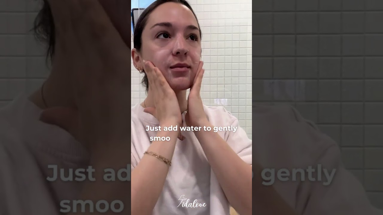 Tidalove solid facial cleanser!