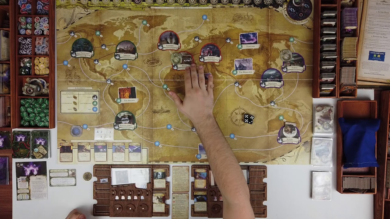 Eldritch Horror társasjáték #2. | Egy teljes játék Syzygy ellen!