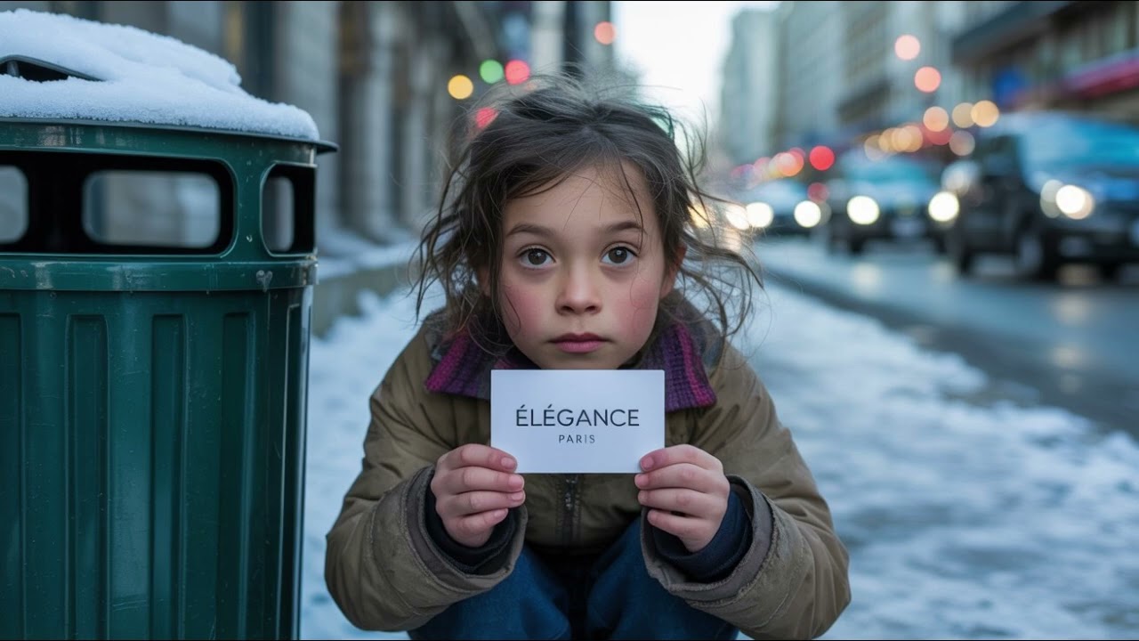 Una niña sin hogar encuentra la tarjeta de un empresario, pero su petición lo deja sin palabras