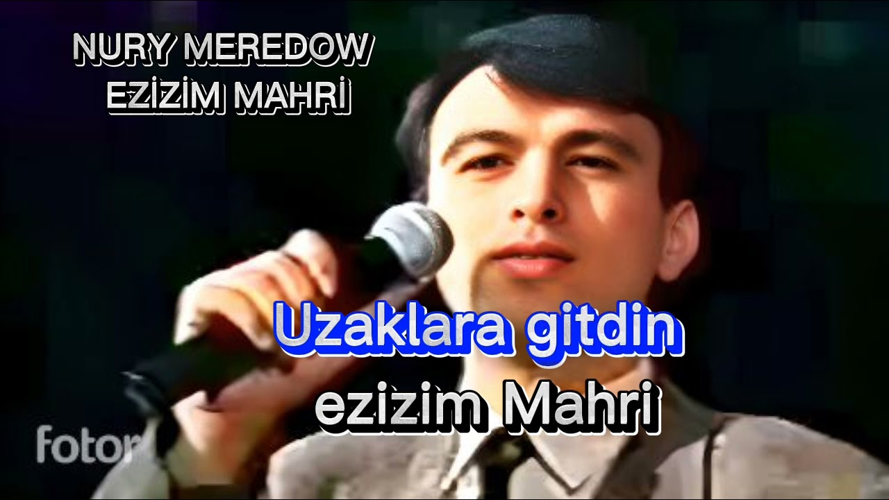 Nury Meredow Ezizim Mahri karaoke #kasoy #nurymeredow 