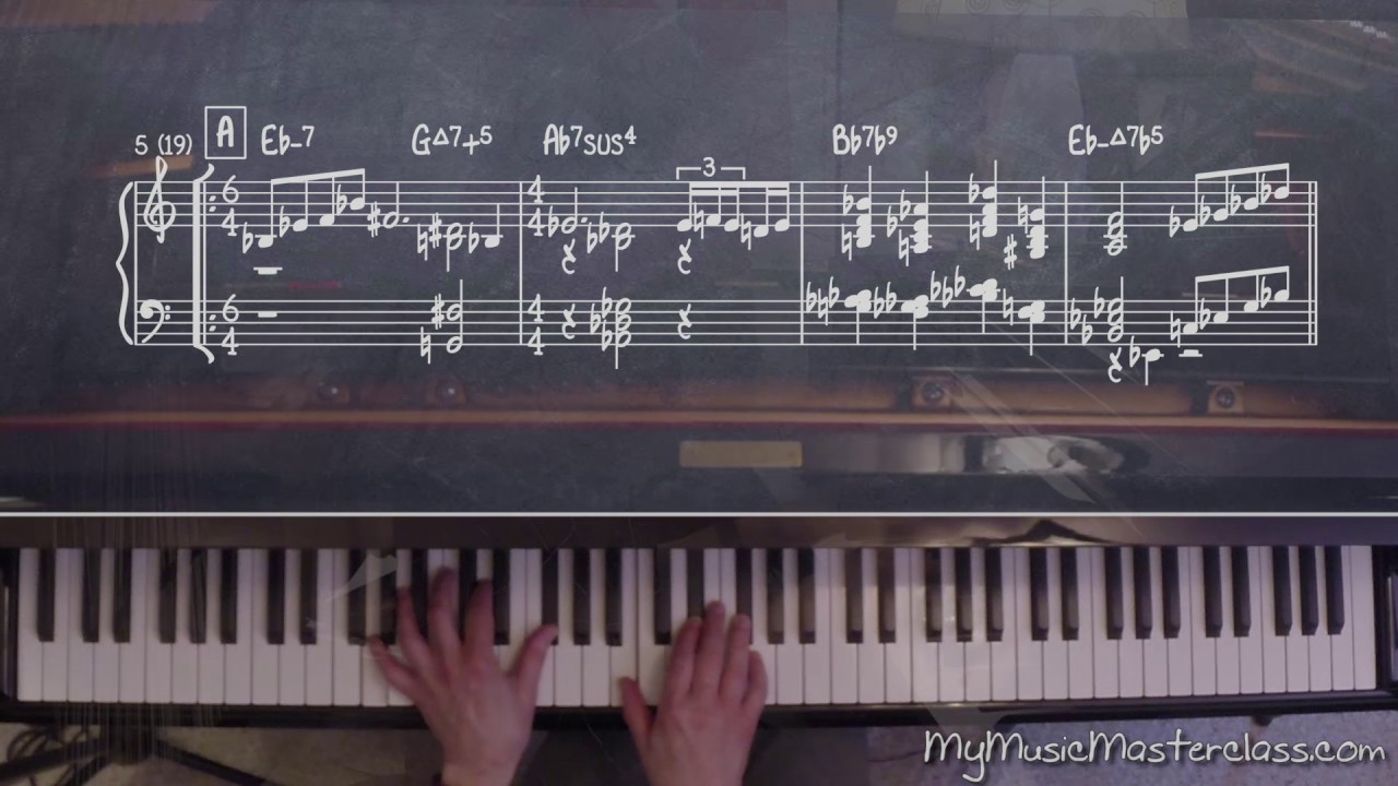 Andy Laverne - Solo Jazz Piano Lesson