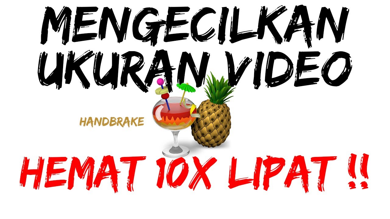 Compress multiple Video Handbrake. Beberapa File Sekaligus di kecilkan sizenya Tutorial