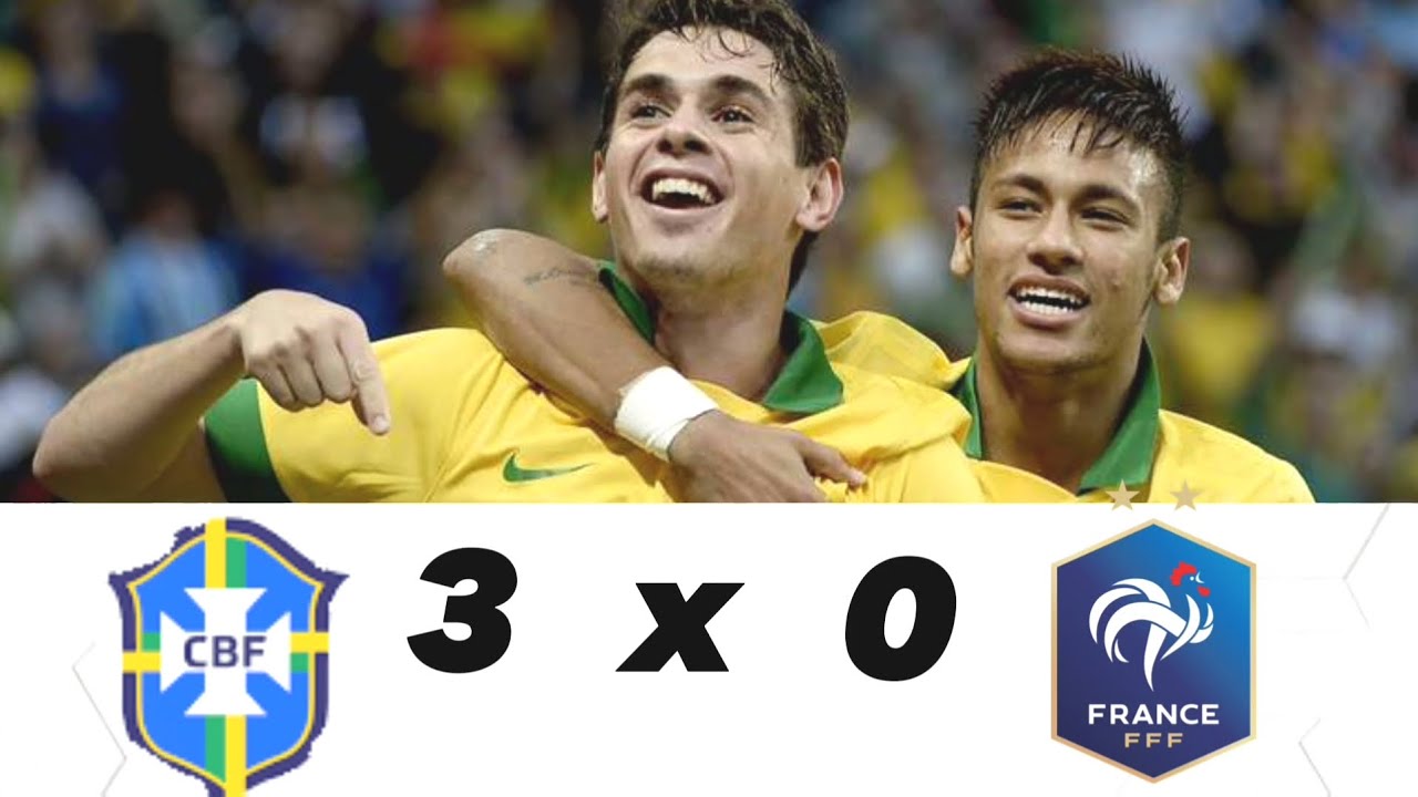 Brasil 3 x 0 França - Amistoso 2013 Gols e Melhores Momentos HD