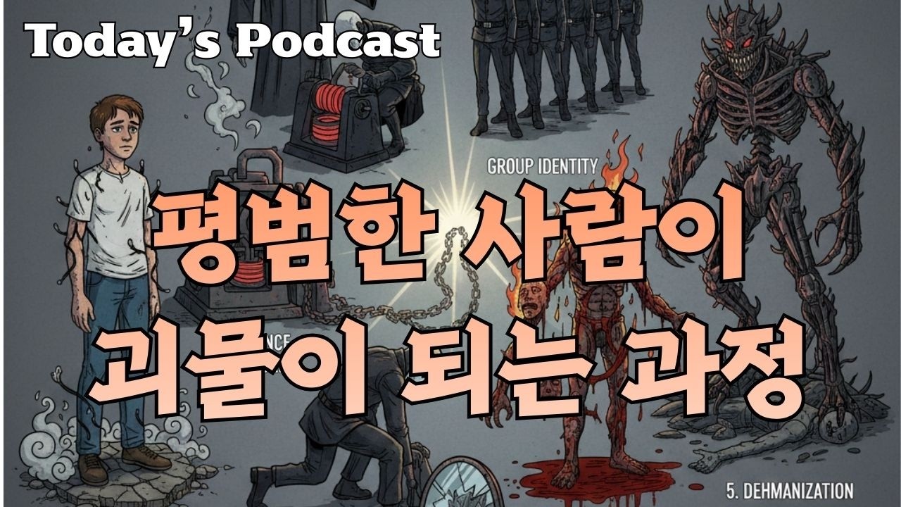 오늘의 팟캐스트(Today's Podcast)/ 평범한 사람이 괴물이 되는 과정