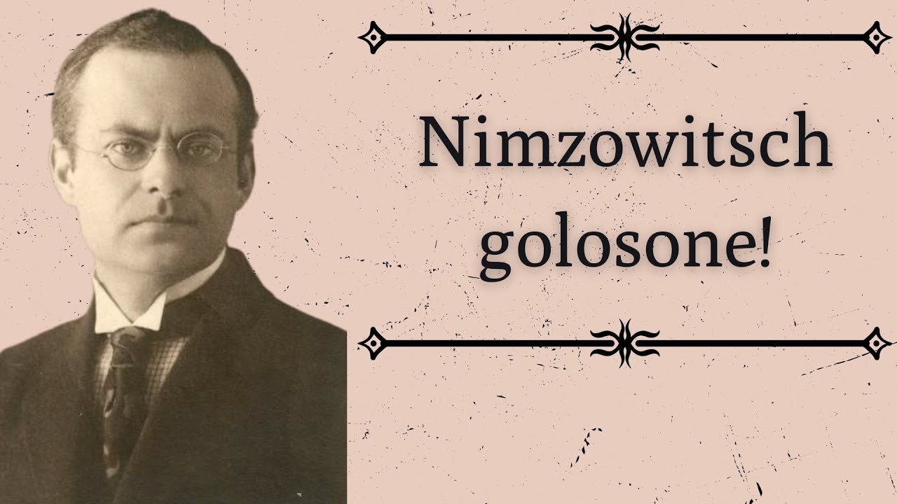 NIMZOWITSCH si fa INGOLOSIRE da CAPABLANCA! || Partite Esempio Spagnola Steinitz#2