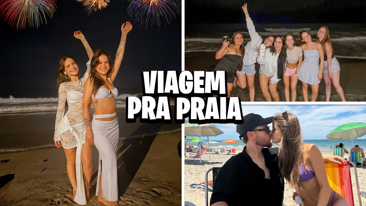 7 DIAS NA PRAIA COM 11 AMIGOS | ANO NOVO