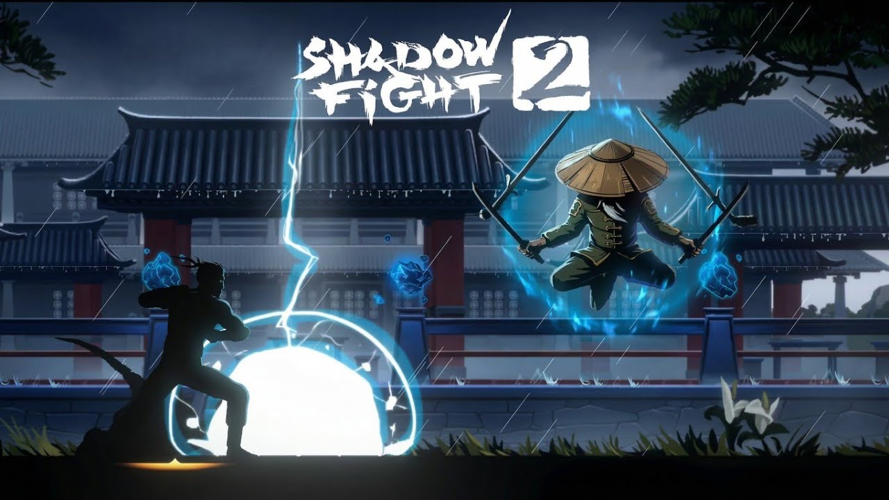 Новая Shadow Fight 2 Remastered - Битва с боссом Отшельником 🔥 Геймплей, битва с боссом 2 акта ⚡⛈️