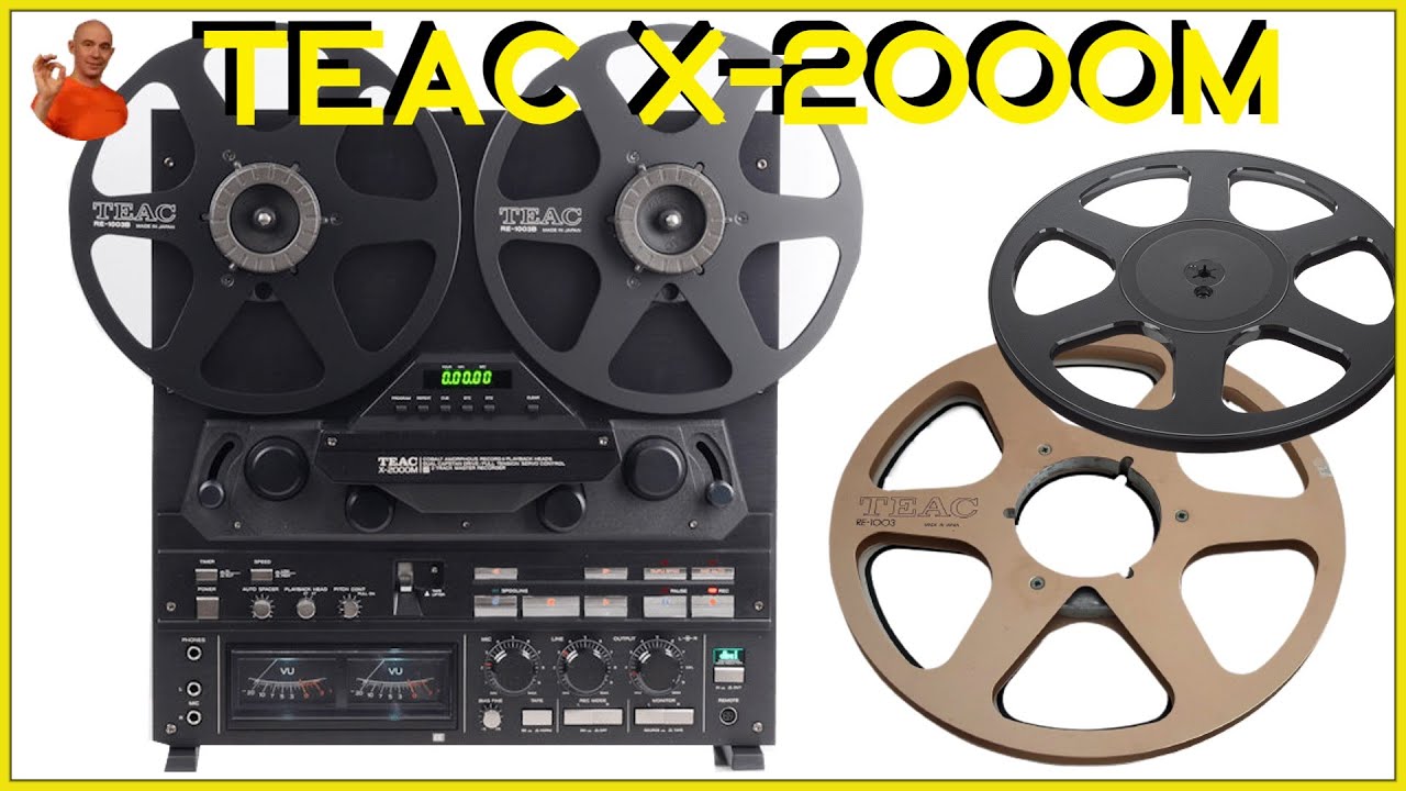 Teac X-2000M обзор катушечного магнитофона