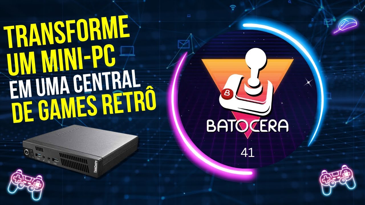 🎮 Transforme seu Mini-PC em uma Central de Jogos Retrô com Batocera 2025