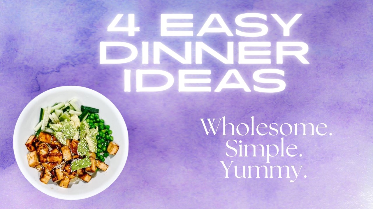 4 Easy Healthy Dinners I Make On Busy Weeknights