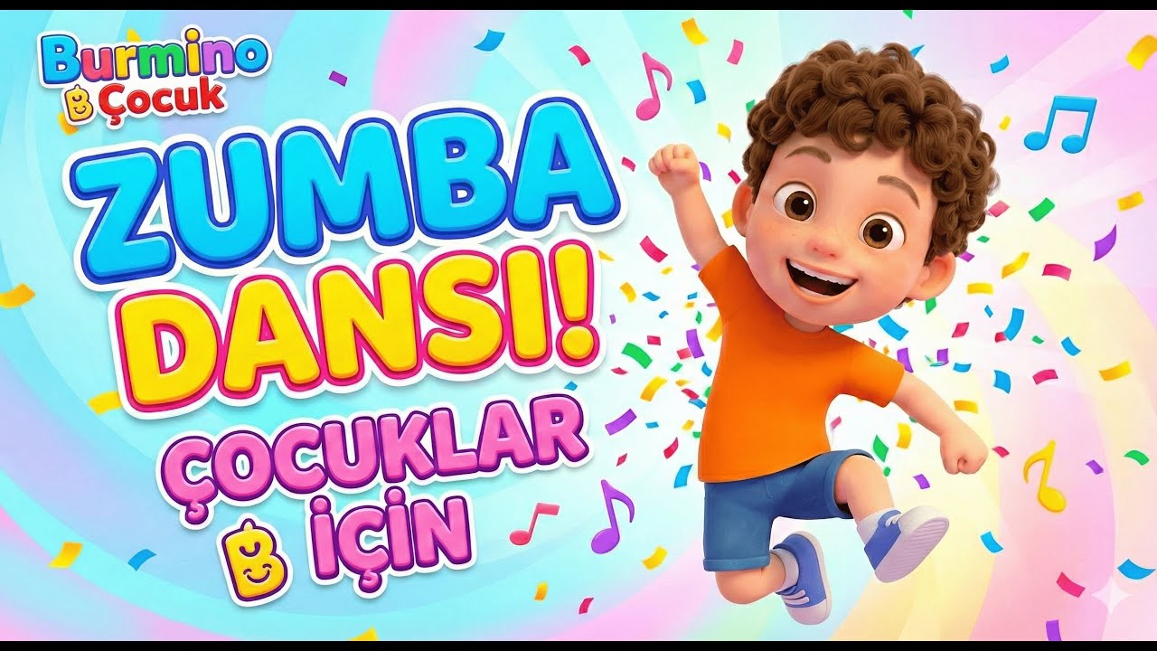 Çocuklar İçin ZUMBA Dansı! 💃 En Hareketli Sabah Sporu Şarkısı | Okul Öncesi Dans