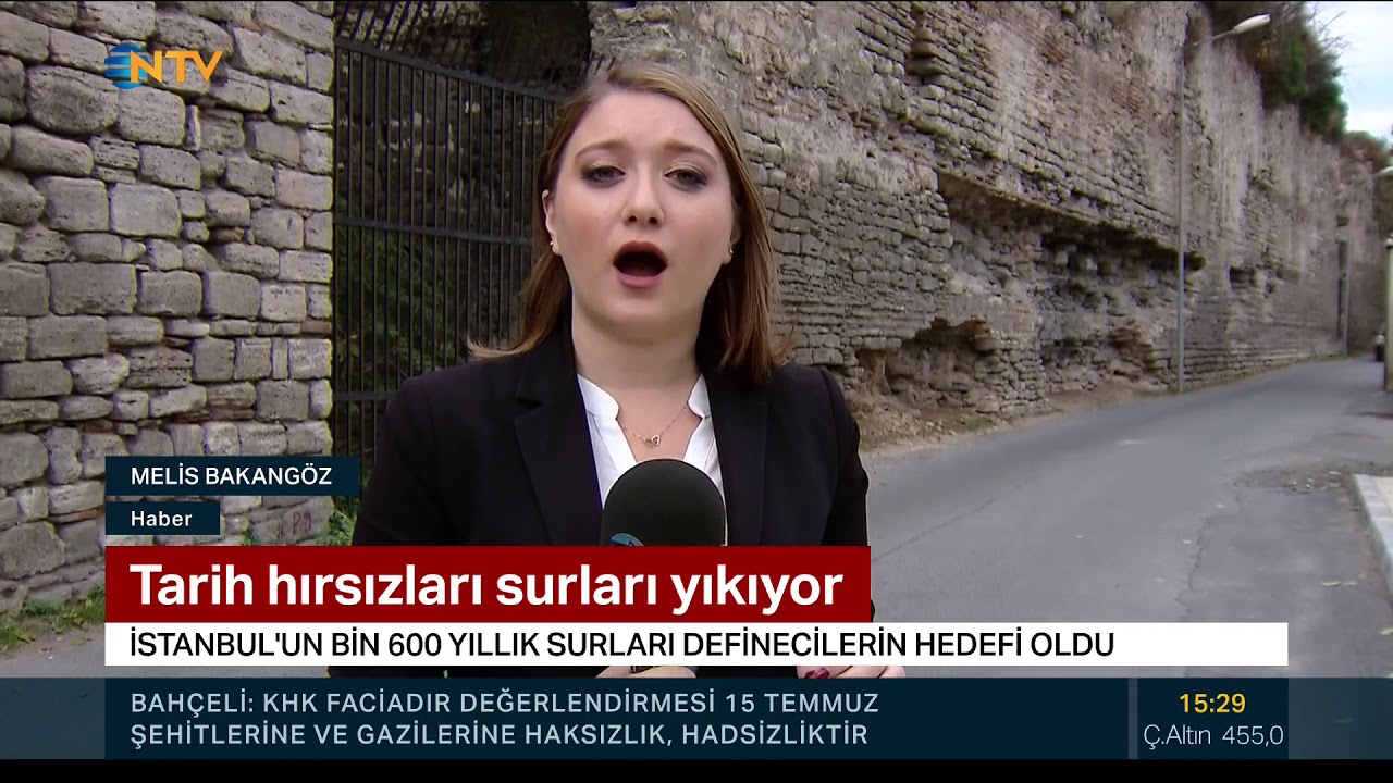 Tarihi Surlar Yıkılma Tehlikesiyle Karşı Karşıya - Melis Bakang&ouml;z NTV