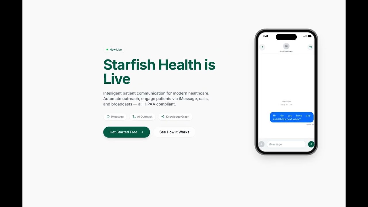 Ai Outreach and Engagement with Starfish Health