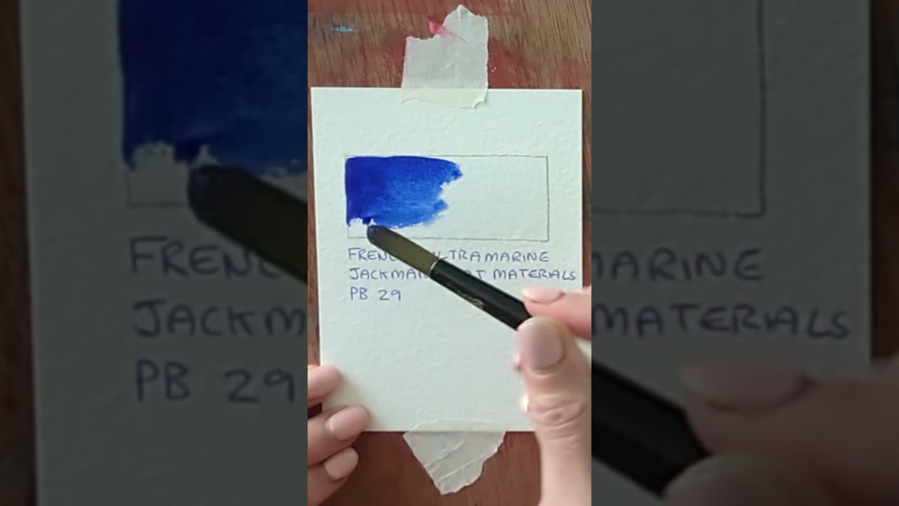 How To SWATCH Your Watercolors!!