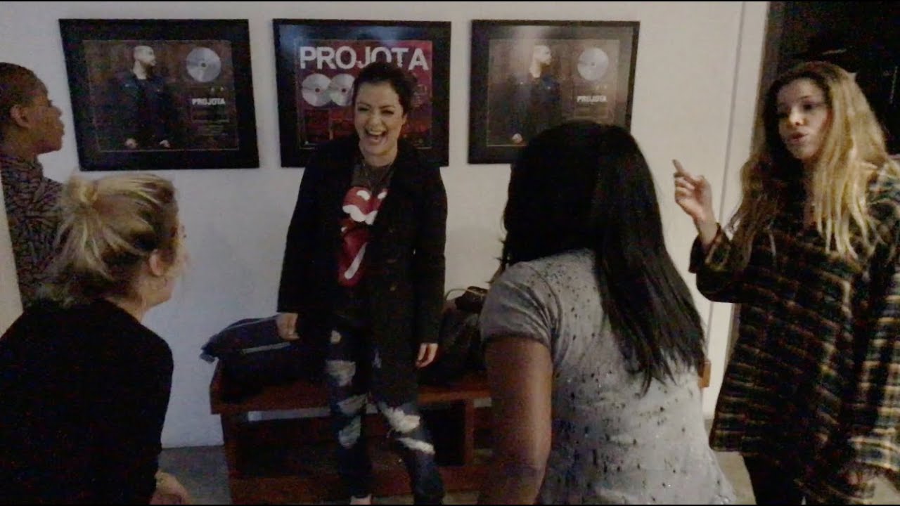 Aquecimento vocal do Rouge
