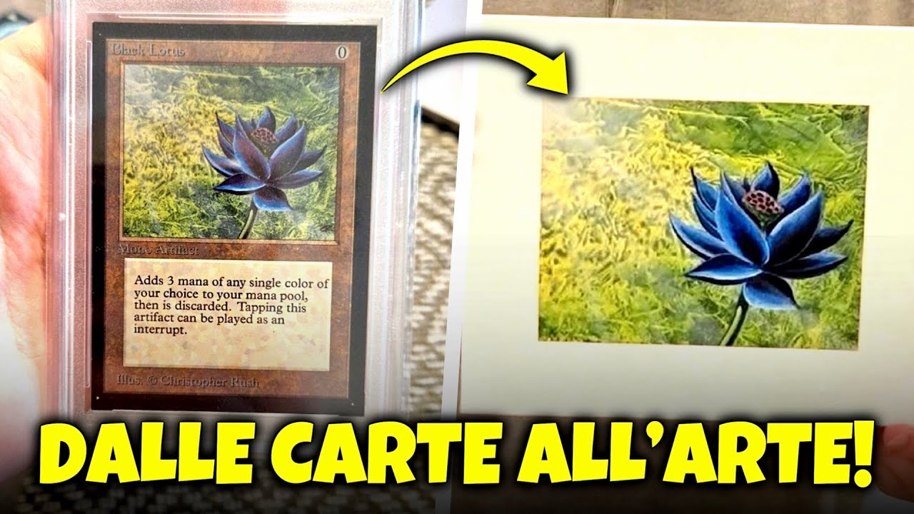 Dalle CARTE COLLEZIONABILI ai pezzi d’ARTE!