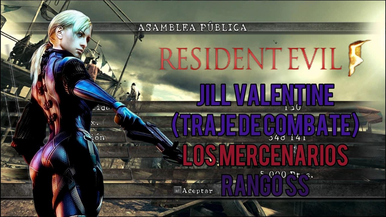 LOS MERCENARIOS JILL Y WESKER Resident Evil 5  #4