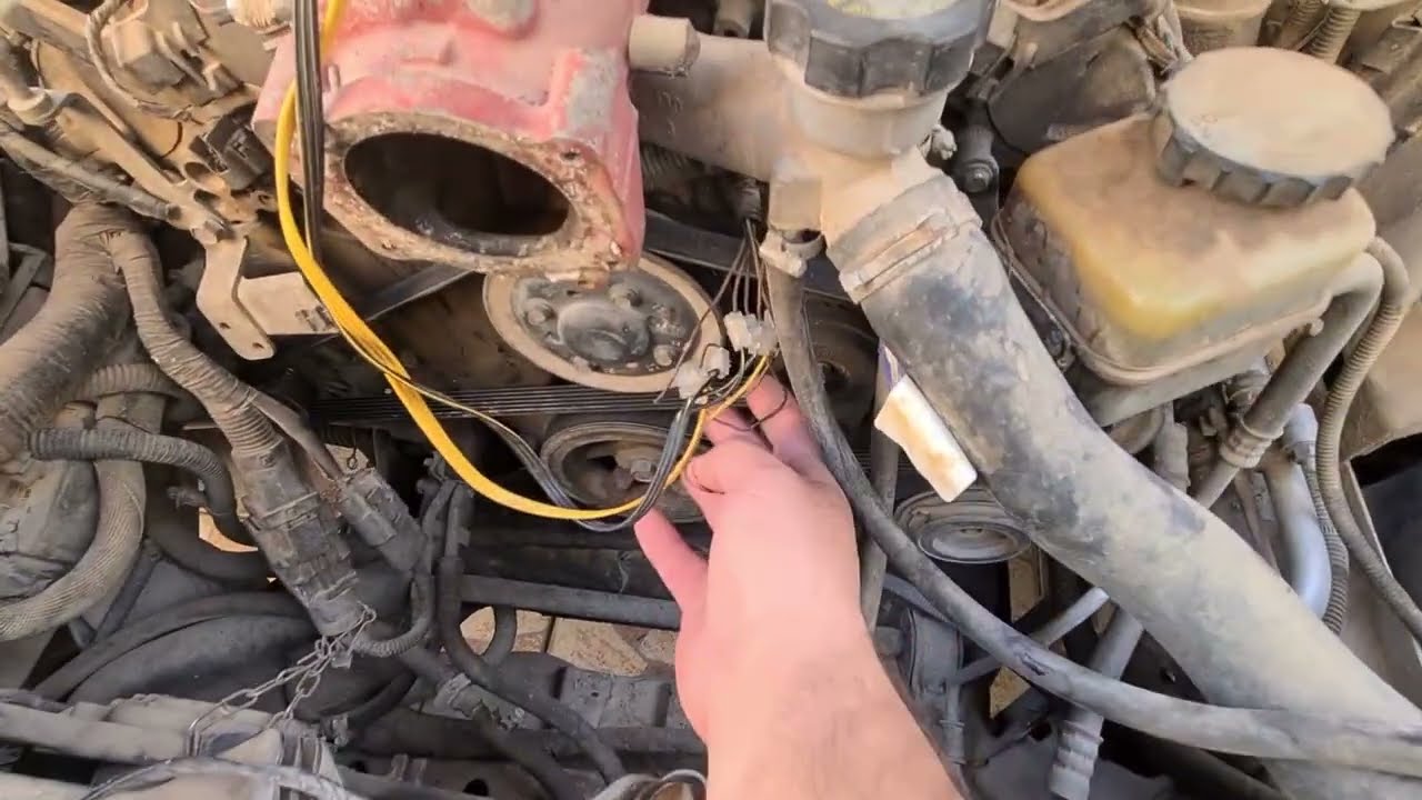 إصلاح و تغير ظفيرة الثروتل كابرس 3.6 V6