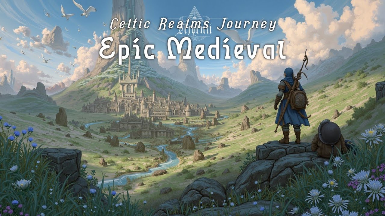 Эпический Средневековый Квест ~ Музыка Фэнтези Приключений для RPG и Учёбы