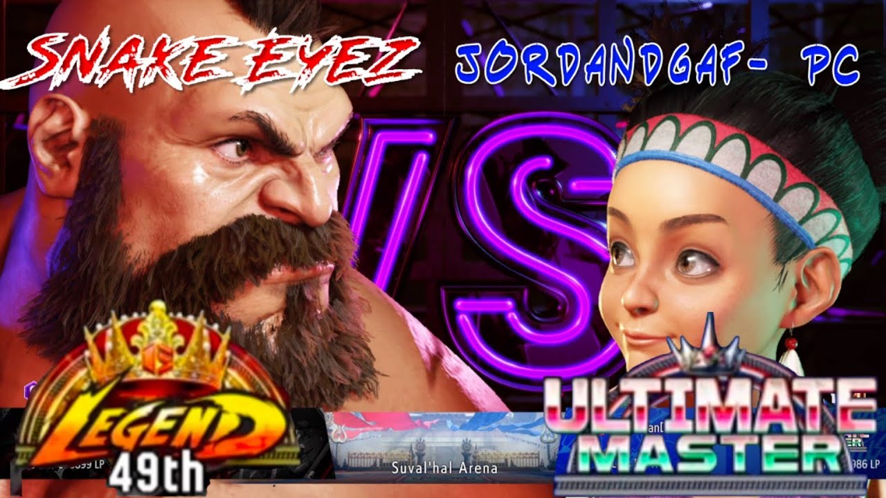 SF6 💥 Snake Eyez ( Zangief ) Vs. JordanDGAF-PC ( Lily )