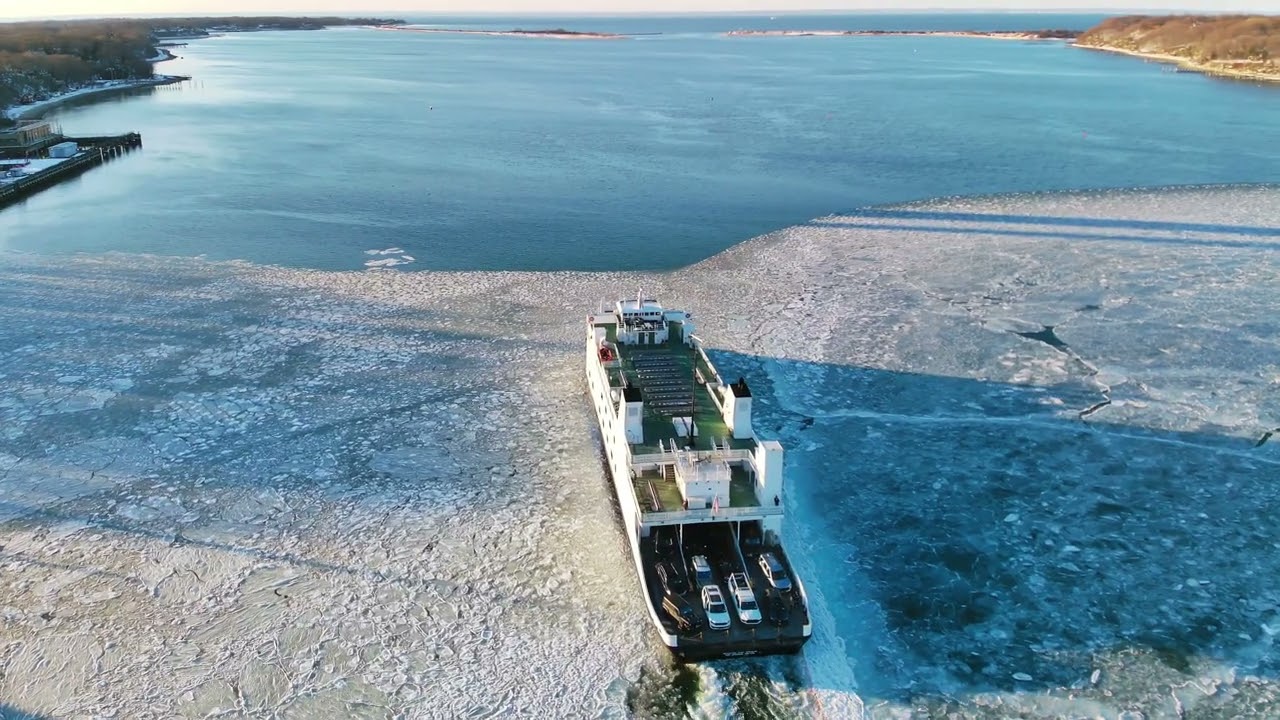 The Unfreezing - Port Jefferson Harbor, NY