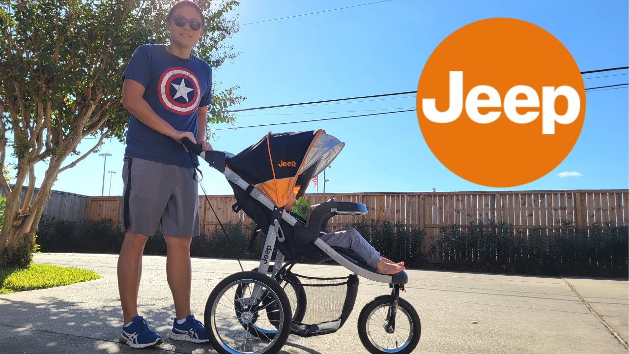 Best Budget Jogging Stroller 2021 - Jeep Unlimited Range Jogger by Delta Children