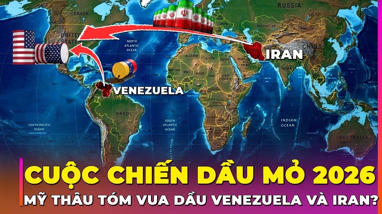 TOP 10 CƯỜNG QUỐC DẦU MỎ 2026: SỰ TRỖI DẬY CỦA NHỮNG VỊ VUA MỚI | Ghiền Địa Lý