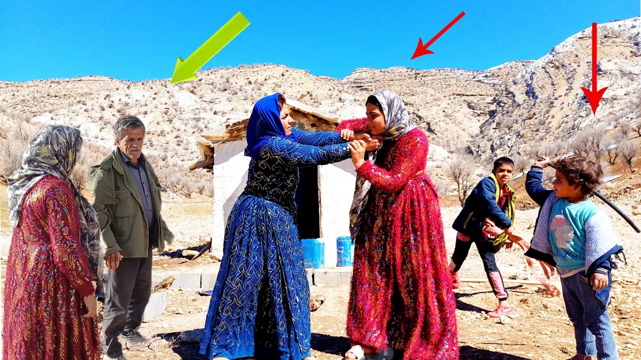 The fruitless efforts of the second nomadic woman to get her husband's consent from prison