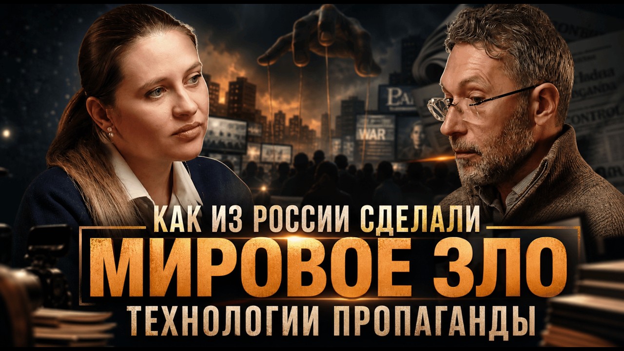 КАК ИЗ РОССИИ СДЕЛАЛИ МИРОВОЕ ЗЛО &mdash; ТЕХНОЛОГИИ ПРОПАГАНДЫ | Роман Газенко и Инесса Дерменжи
