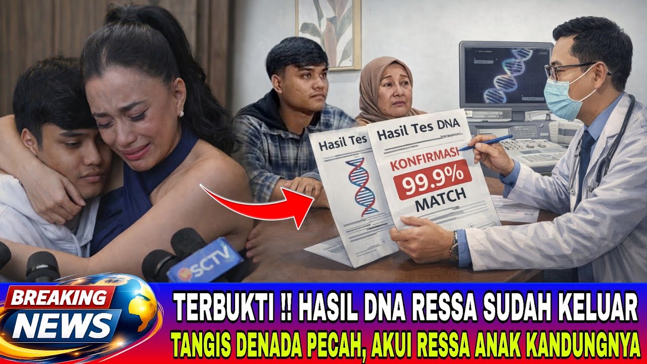 TAK MAU BERLARUT², DENADA AKHIRNYA AKUI RESSA ANAK KANDUNGNYA SETELAH DOKTER SAMPAIKAN HASIL TES DNA