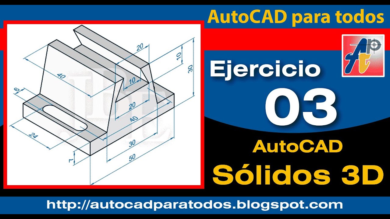 AutoCAD 3D - Ejercicio 03