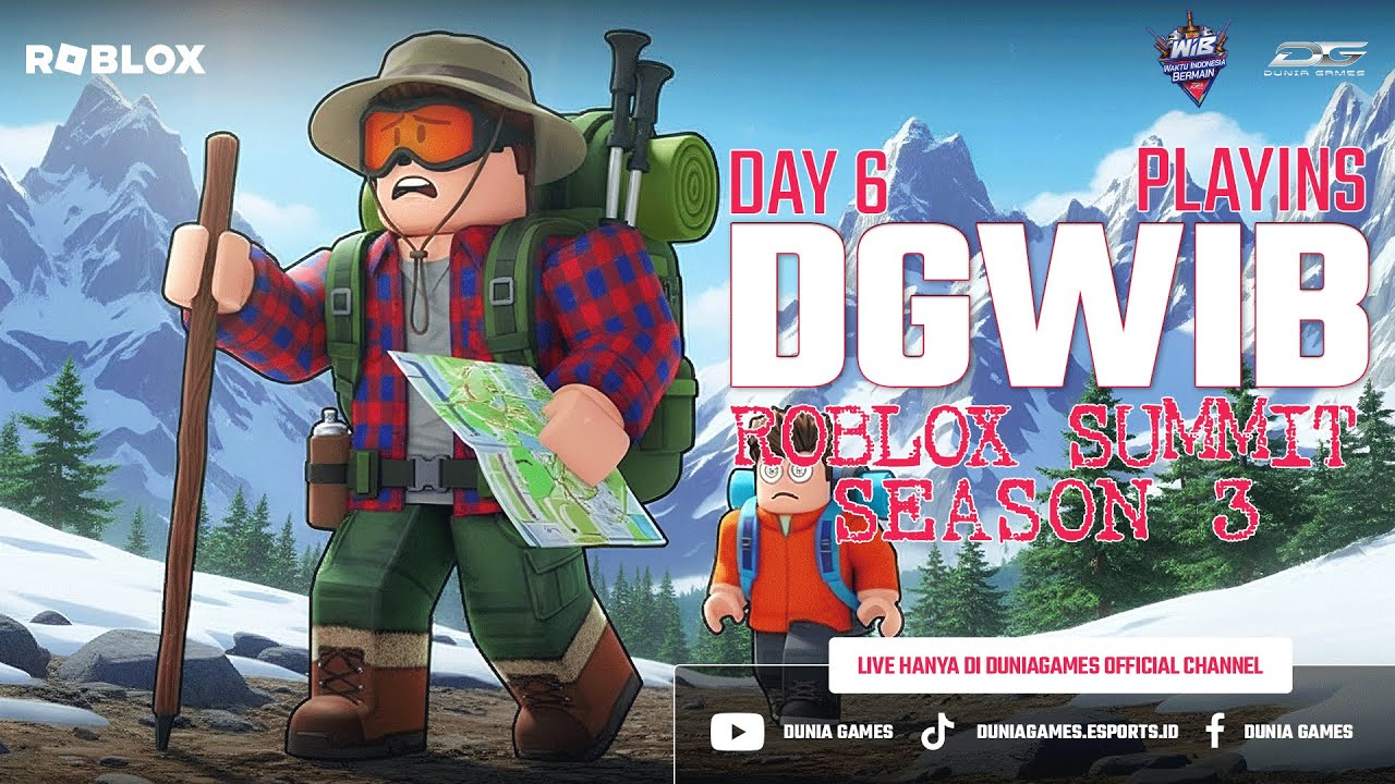 🔴DGWIB ROBLOX SEASON 3 : PLAYINS