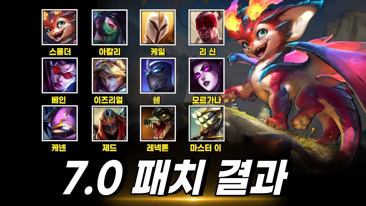 와일드리프트 7.0 패치 떡상 챔피언 및 빌드 정리