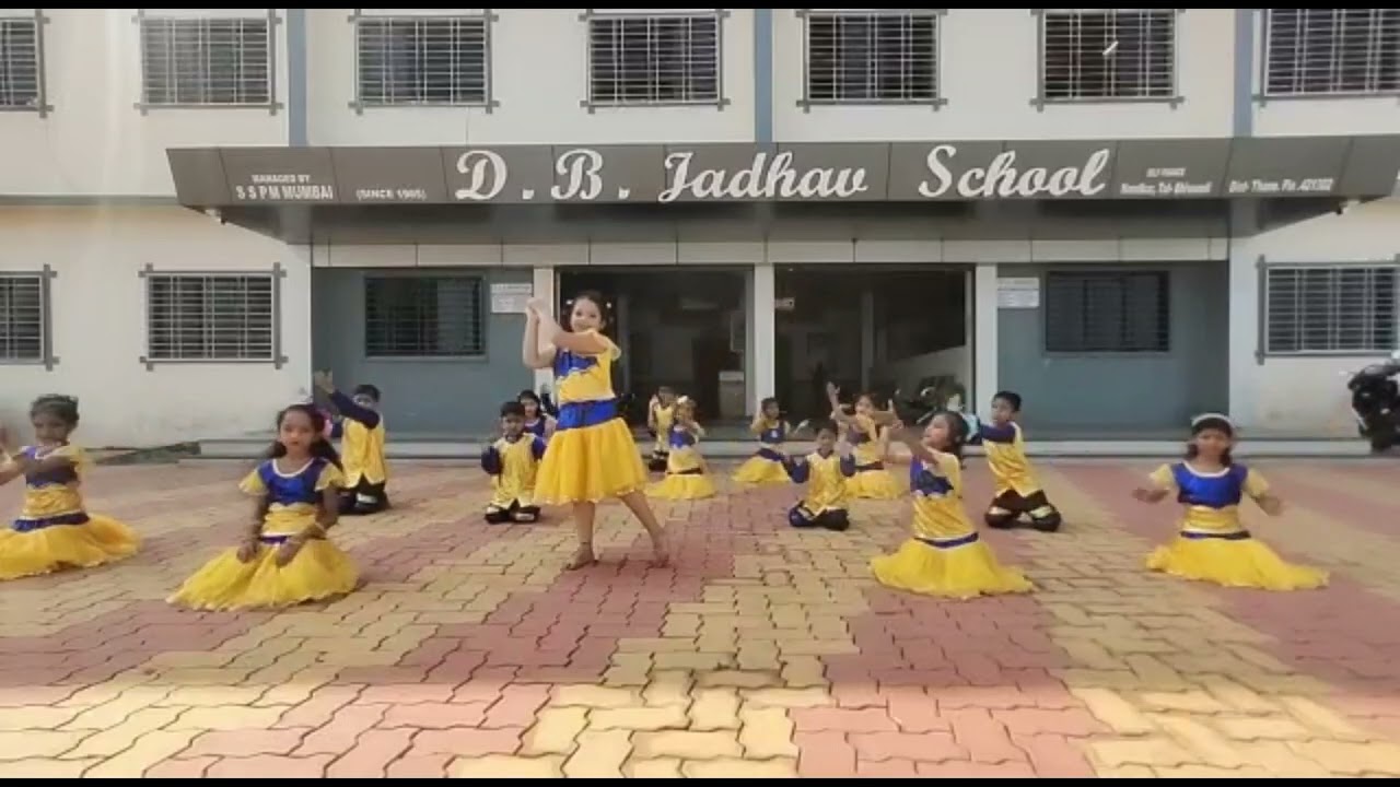 D. B. jadhav school celebration Children's Day 2022