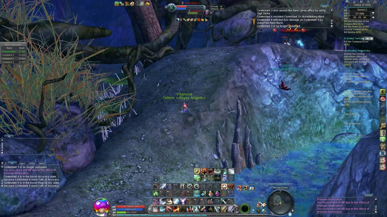 Aion - Glory - When there is no one for her to team with..