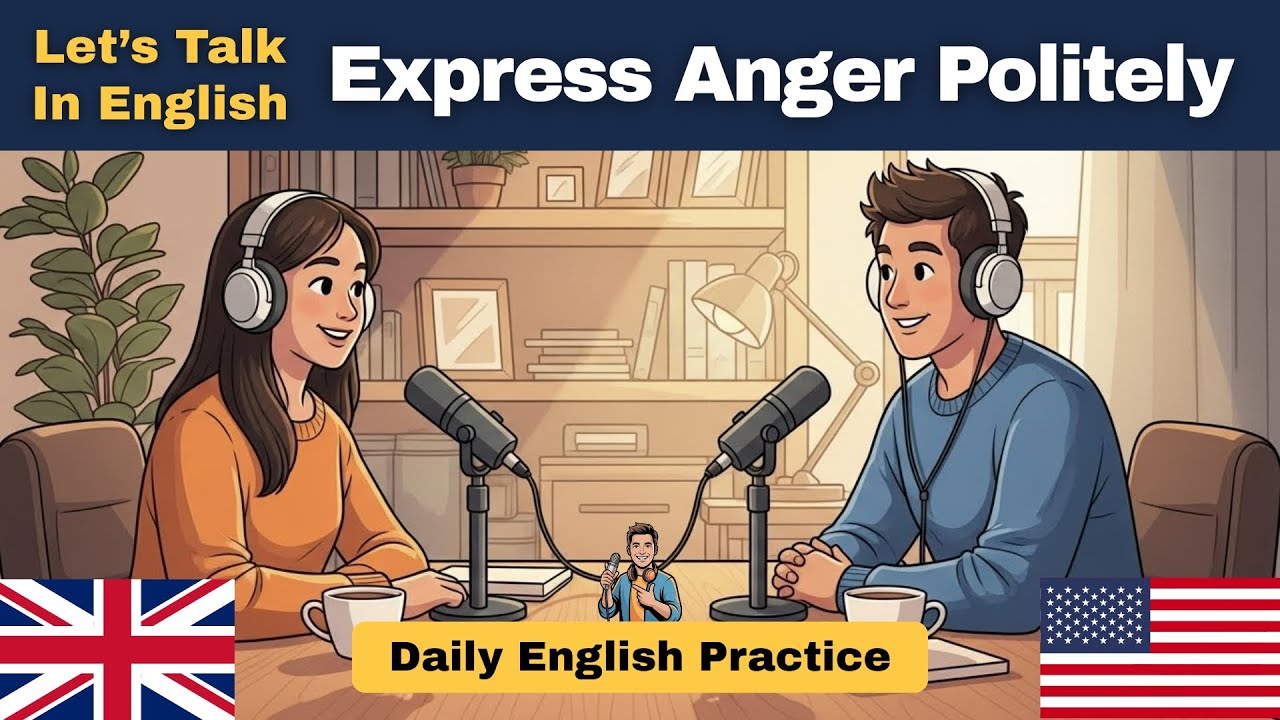 Express Anger Politely in English | Daily English Practice | Mr. English Man