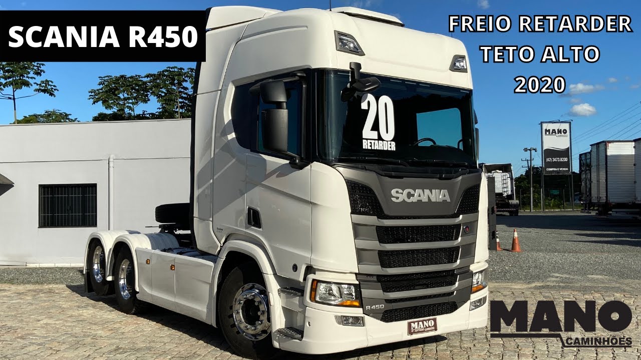 SCANIA R 450 6X2 - 2020 | CAMINHÃO À VENDA | MANO CAMINHÕES