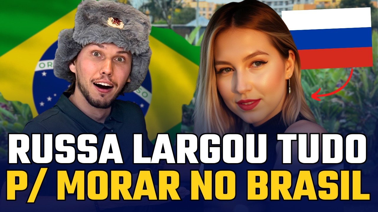 ELA CONHECEU UM BRASILEIRO num app e… MUDOU DE PAÍS! 😱🇧🇷