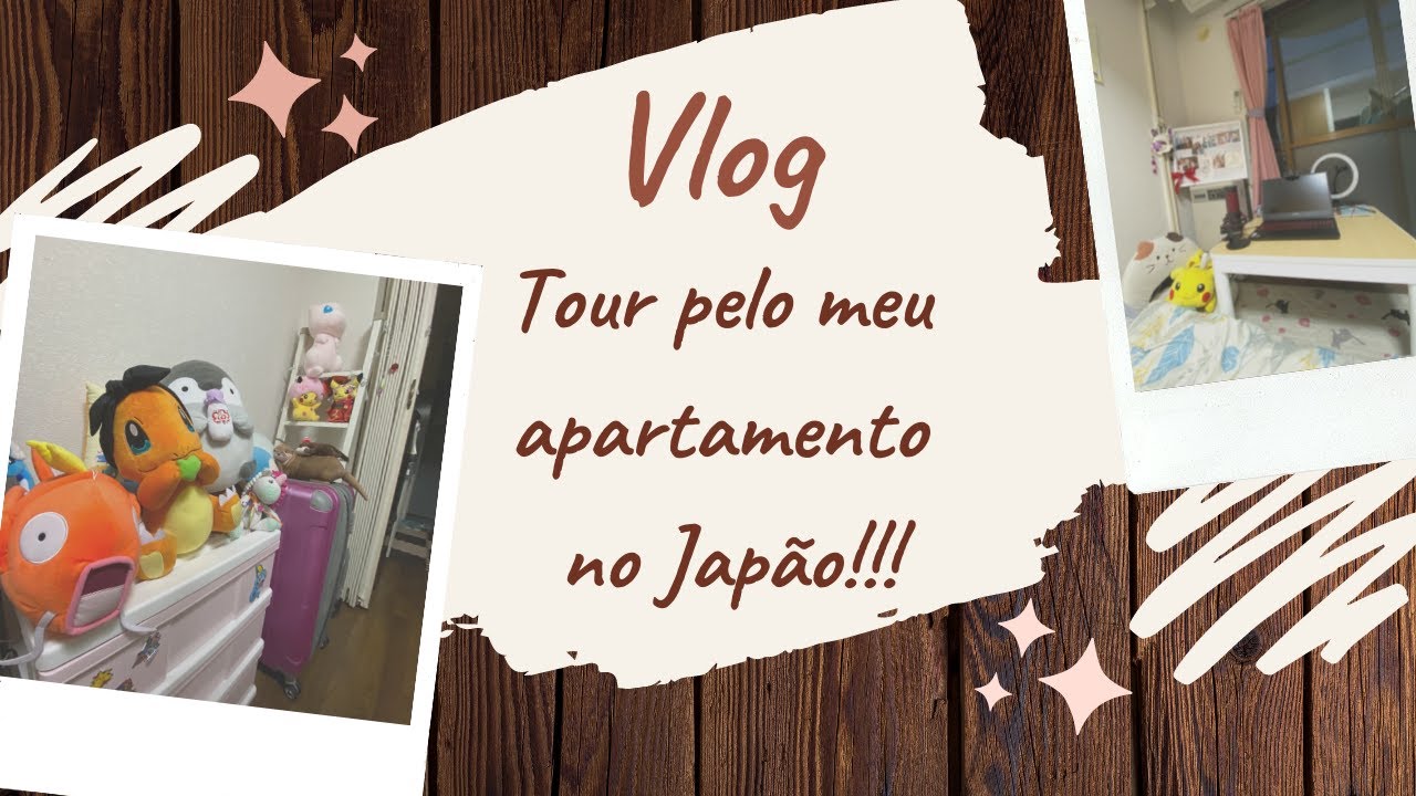 Vlog - Tour pelo meu apartamento no Japão