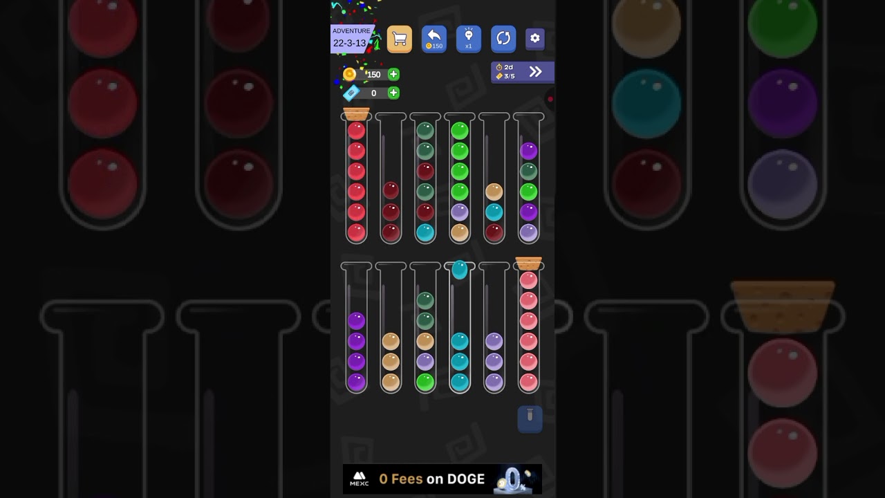 12- 16 Level Adventure Event 22 | photo 3 | Ball sorting master puzzle game 2026