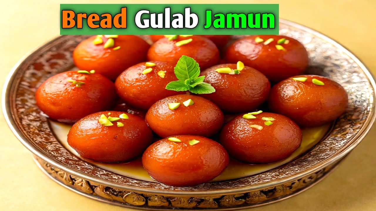 Bread ke Gulab Jamun/No Mawa, No Powder/Bred Gulab Jamun Recipe/ब्रेड गुलाब जामुन रेसीपी/ #recipe 