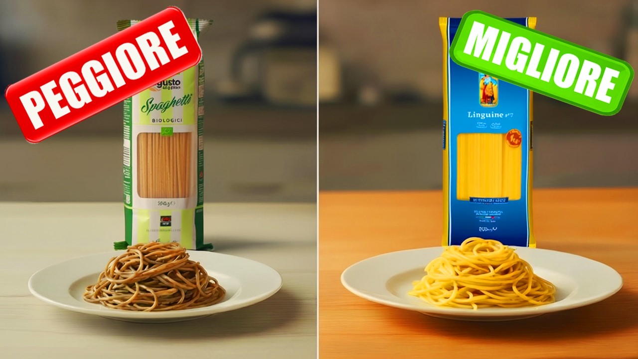 NON comprare MAI QUESTI 3 marchi di spaghetti!