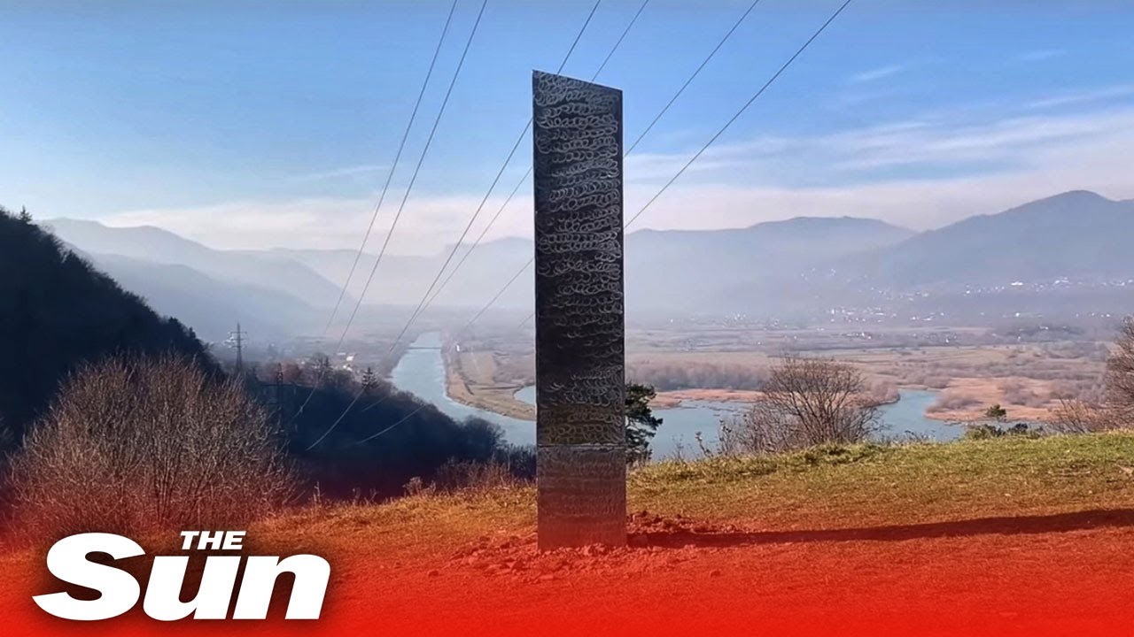 Second ‘alien’ monolith like one in Utah found in Romania