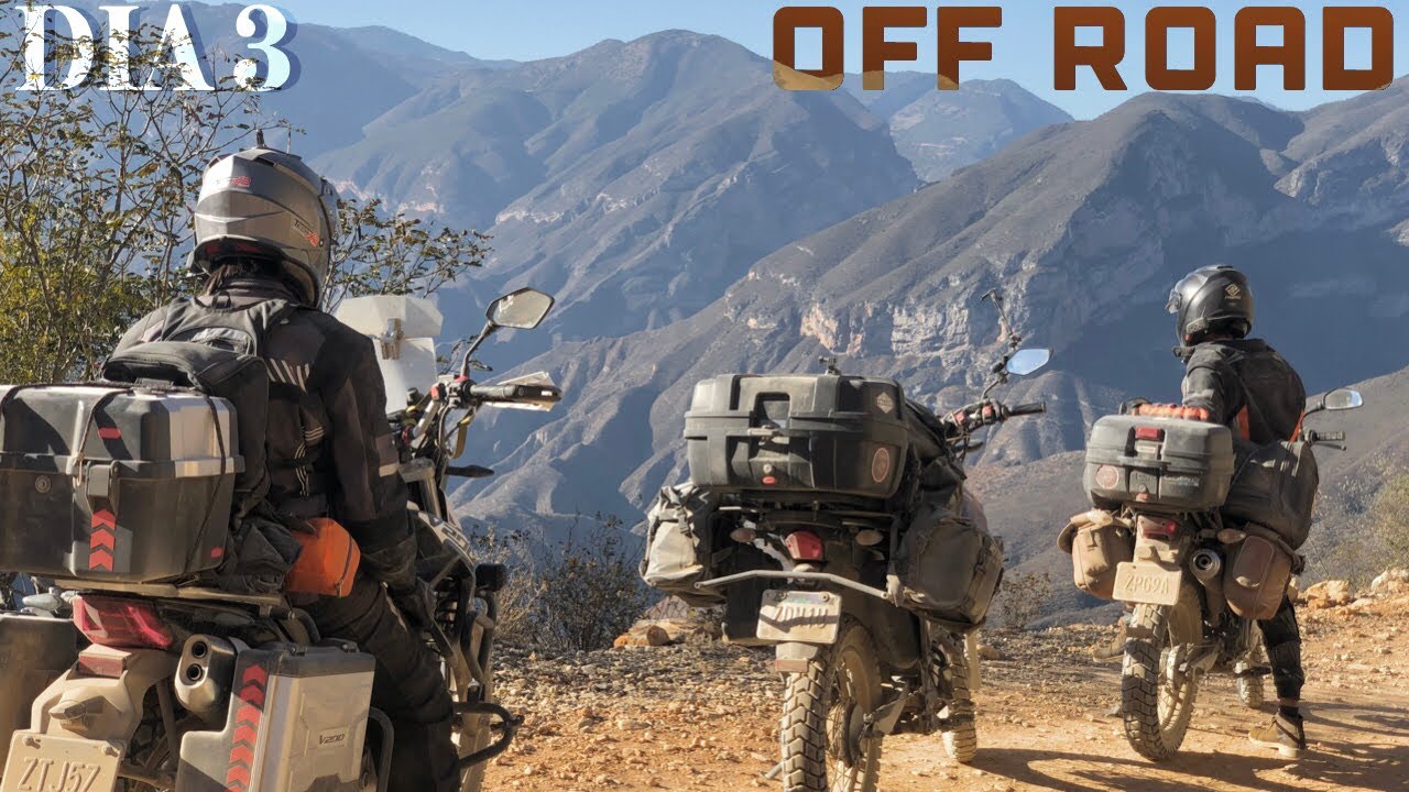 OFF ROAD POR LA SIERRA GORDA // MOTO-CAMPING EN EL JABALÍ // CAÑÓN DE LAS ANGOSTURAS
