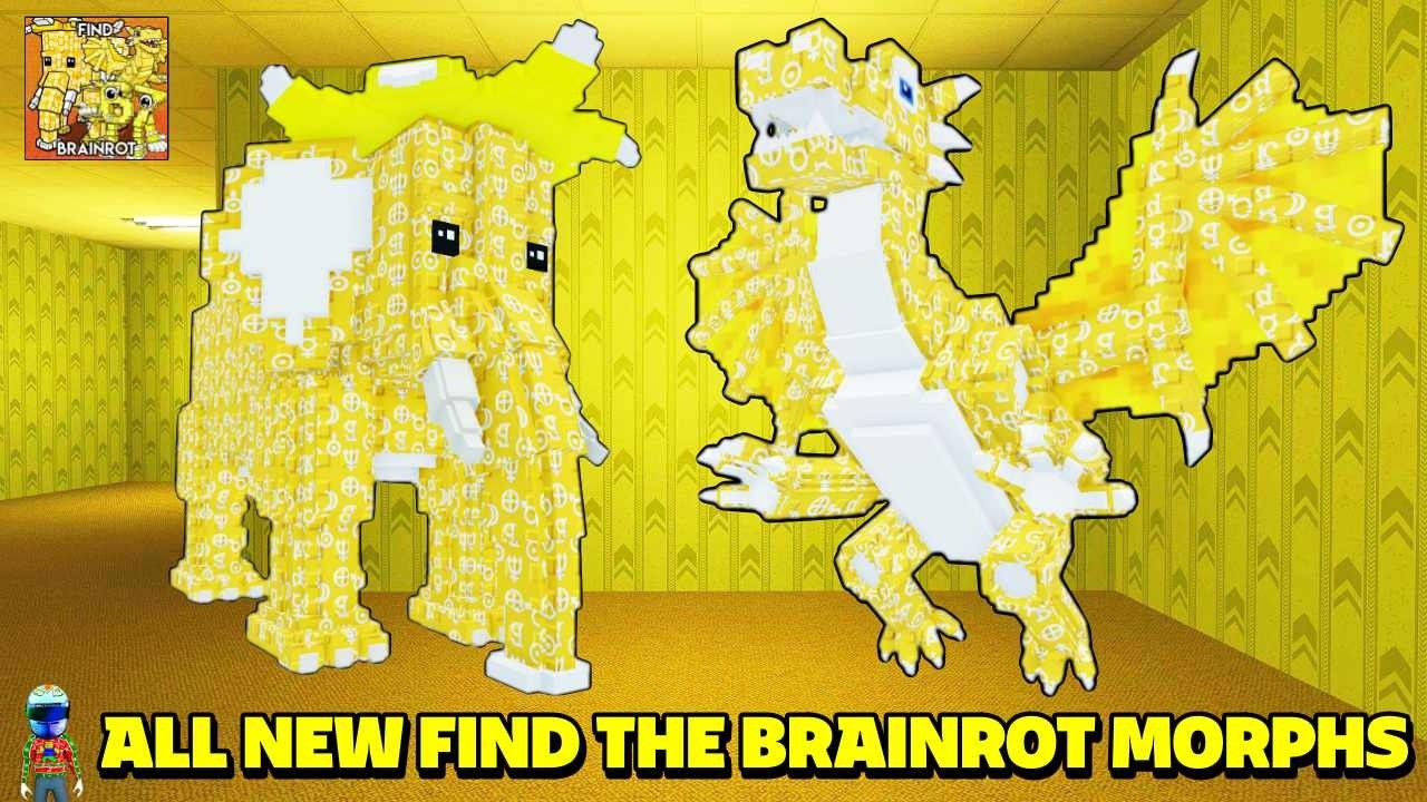 [ 74 ] Как получить ВСЕ новые 2 морфа в игре FIND THE BRAINROT MORPHS - Roblox