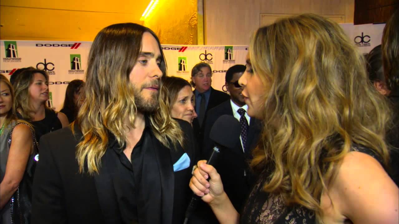 Jared Leto Dodge Red Carpet Interview - HFA 2013