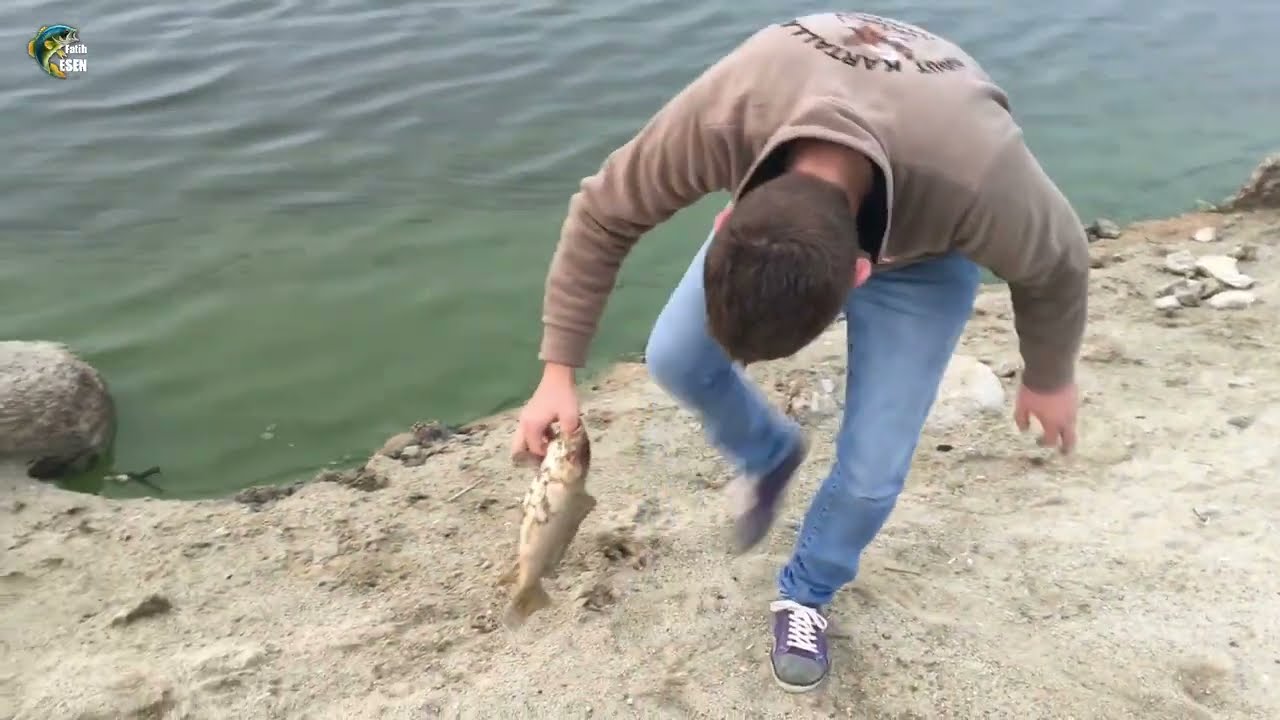 BURSA KOCASU DERESİNE BALIK TUZAĞI KURDUK